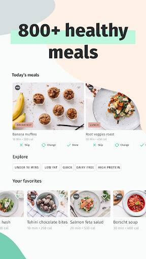 Screenshot From Our 8fit Workouts & Meal Planner Review
