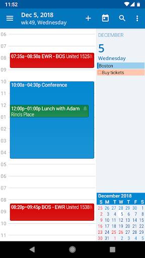 Screenshot From Our aCalendar - your calendar Review