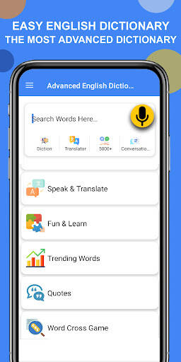 Screenshot From Our Advanced English Dictionary Review