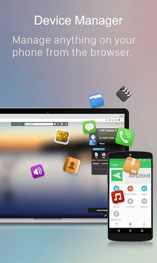 Screenshot From Our AirDroid: File & Remote Access Review
