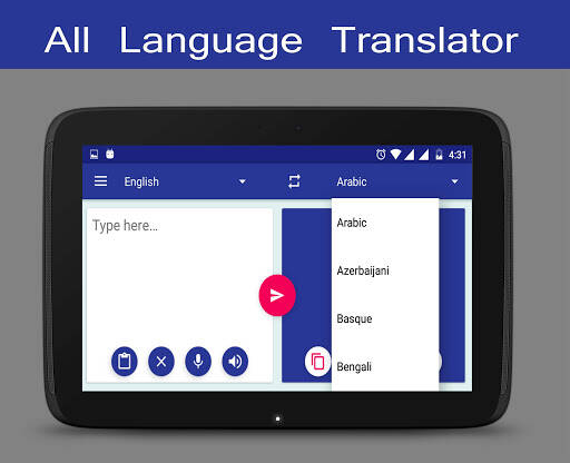 Screenshot From Our All Language Translator Review