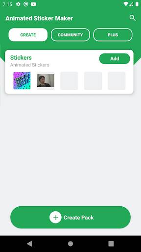 Screenshot From Our Animated Stickers Maker & GIF Review