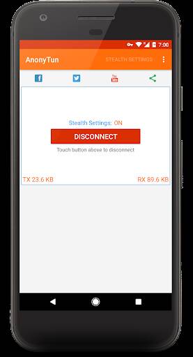 Screenshot From Our AnonyTun Review