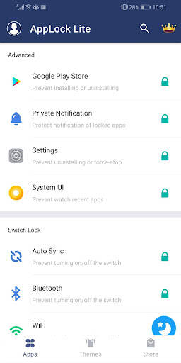 Screenshot From Our AppLock Lite Review