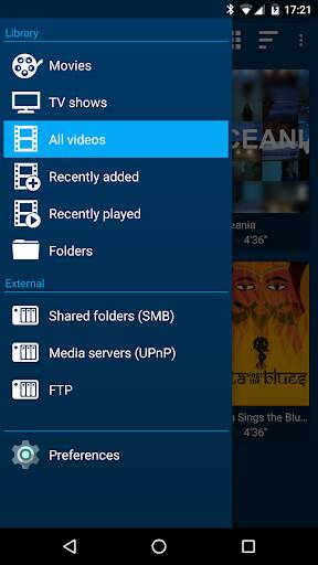 Screenshot From Our Archos Video Player Free Review