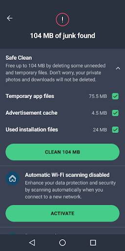Screenshot From Our AVG Protection Review