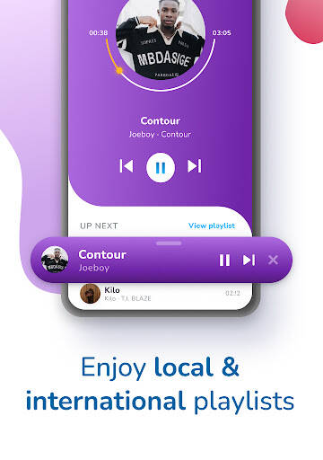 Screenshot From Our Ayoba chat.games.news.music Review