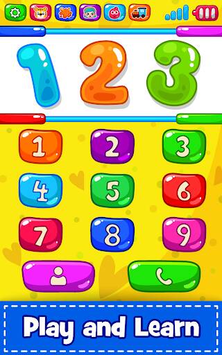 Screenshot From Our Baby Phone for Toddlers Games Review