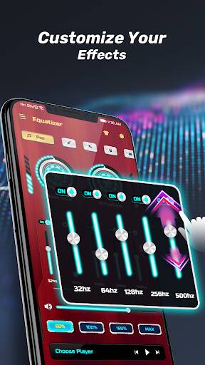Screenshot From Our Bass Volume Booster-Equalizer Review