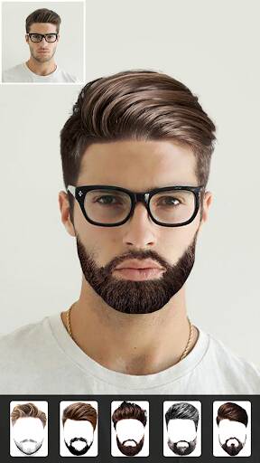 Screenshot From Our Beard Man: Beard Styles Editor Review