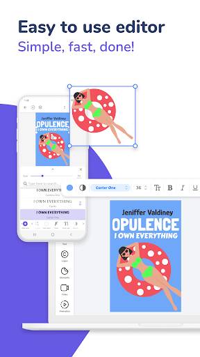 Screenshot From Our Book Cover Maker for Wattpad Review