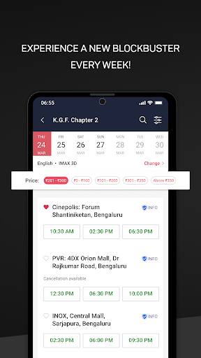 Screenshot From Our BookMyShow | Movies & Events Review