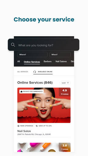 Screenshot From Our Booksy for Customers Review