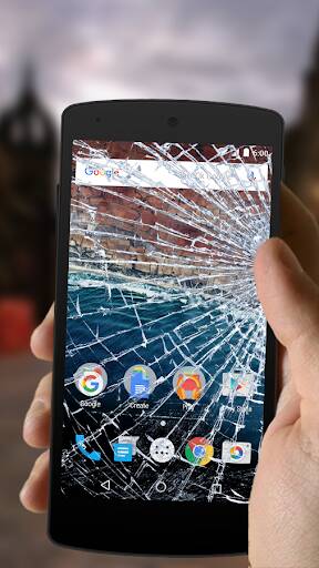 Screenshot From Our Broken Screen Prank Review