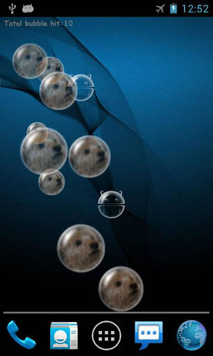 Screenshot From Our Bubble Live Wallpaper Review