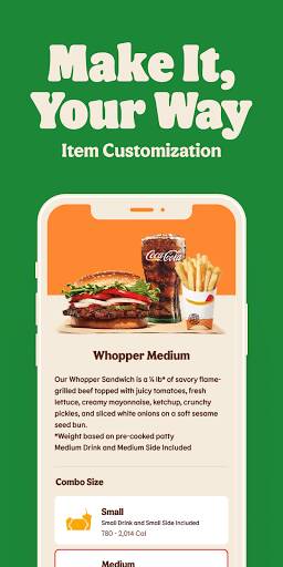 Screenshot From Our BURGER KING® App Review