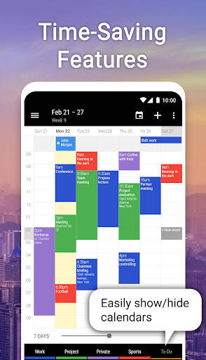 Screenshot From Our Business Calendar 2 Planner Review