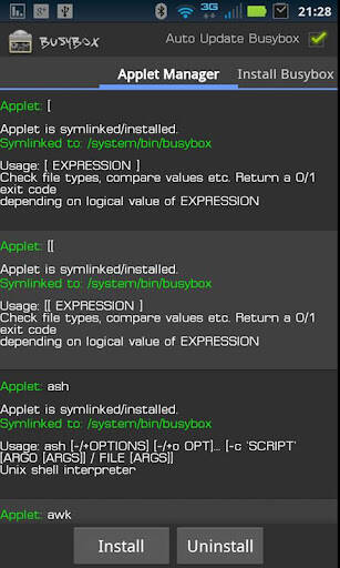 Screenshot From Our BusyBox Review
