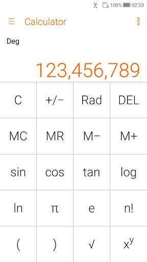 Screenshot From Our Calculator - unit converter Review
