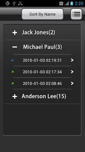 Screenshot From Our Call Recorder Review