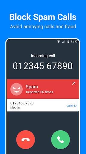 Screenshot From Our Caller ID, Phone Dialer, Block Review