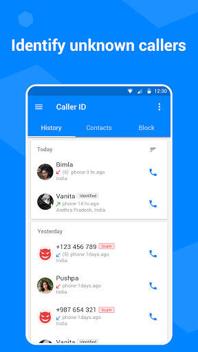 Screenshot From Our Caller ID, Phone Number Lookup Review