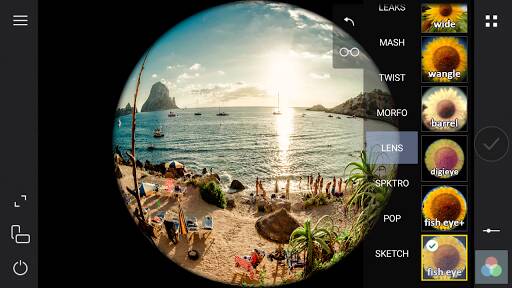 Screenshot From Our Cameringo Lite. Filters Camera Review