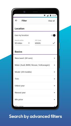 Screenshot From Our Cars.com – New & Used Vehicles Review
