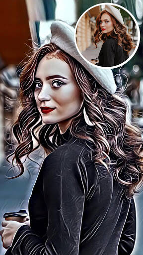 Screenshot From Our Cartoon Photo Editor: Cartoon  Review