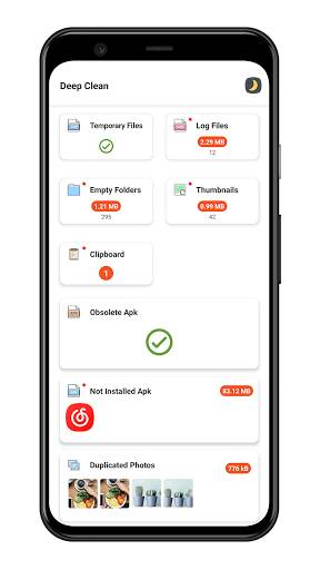 Screenshot From Our Clear Cache - Junk Cleaner Review
