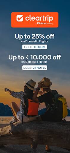 Screenshot From Our Cleartrip Flights, Hotels, Bus Review