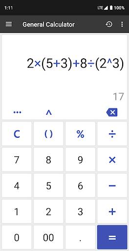Screenshot From Our ClevCalc - Calculator Review