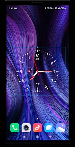 Screenshot From Our Clock Live Wallpaper Review