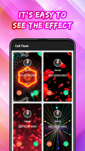Screenshot From Our Color Call Flash- Call Screen Review