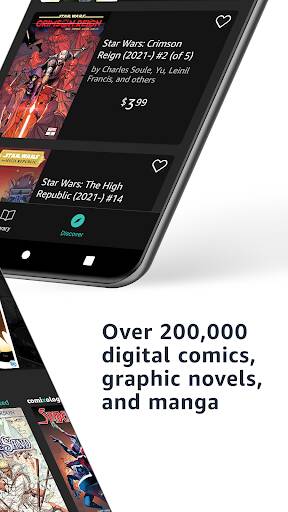 Screenshot From Our Comics & Manga by Comixology Review
