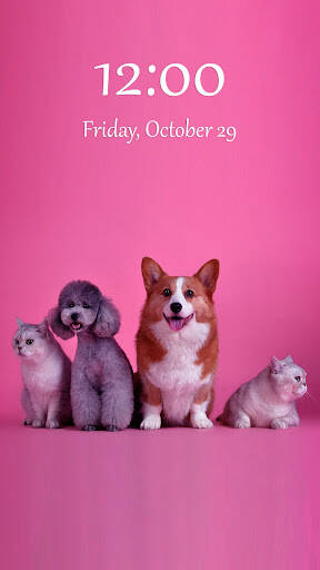 Screenshot From Our Cute Girly Wallpapers Review