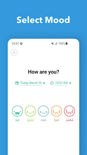 Screenshot From Our Daylio Journal - Mood Tracker Review