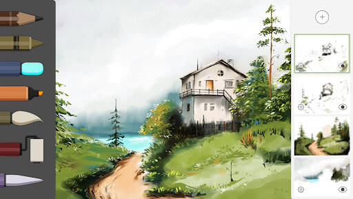 Screenshot From Our Drawing Desk: Draw, Paint Art Review