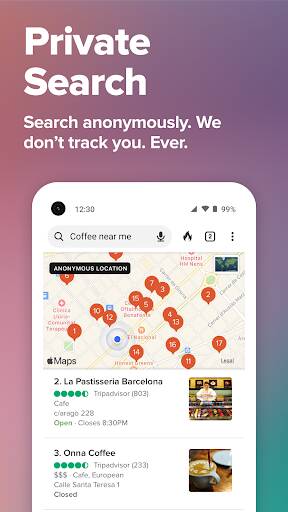 Screenshot From Our DuckDuckGo Private Browser Review