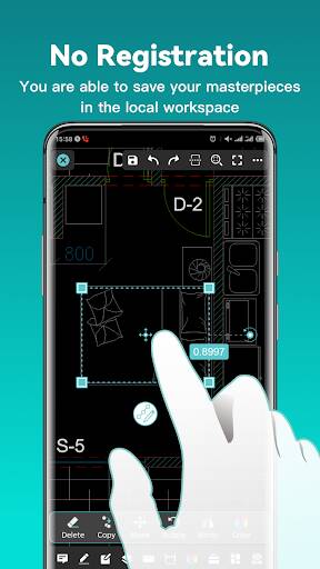 Screenshot From Our DWG FastView-CAD Viewer&Editor Review