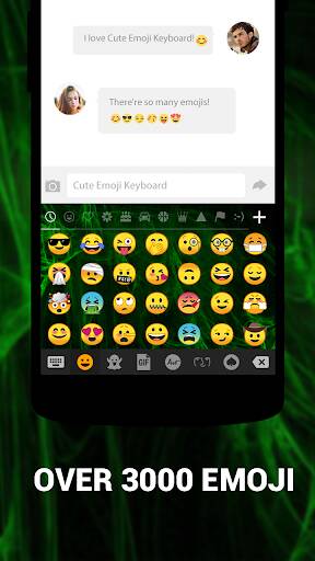 Screenshot From Our Emoji Keyboard Cute Emoticons  Review