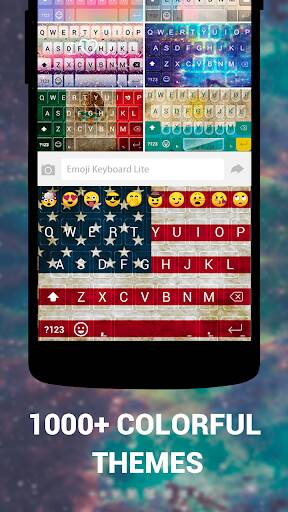 Screenshot From Our Emoji Keyboard Lite Review