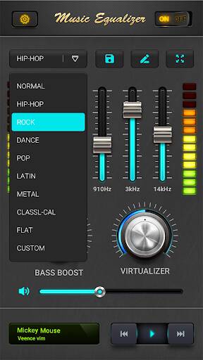 Screenshot From Our Equalizer - Music Bass Booster Review