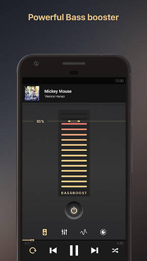 Screenshot From Our Equalizer music player booster Review