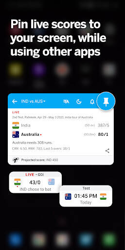 Screenshot From Our ESPNcricinfo - Live Cricket Review