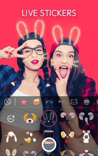 Screenshot From Our Face Camera: Live Stickers Review