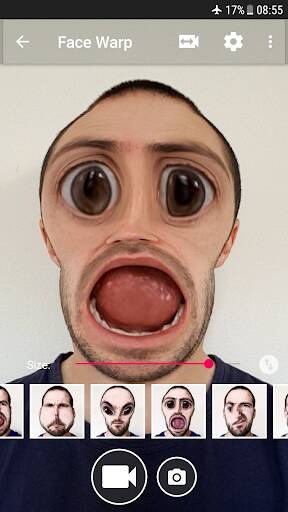 Screenshot From Our Face Changer Camera Review