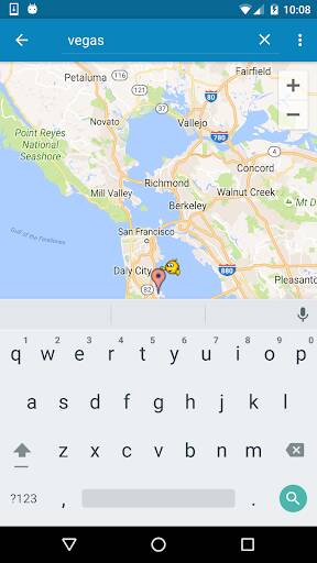 Screenshot From Our Fake GPS location Review