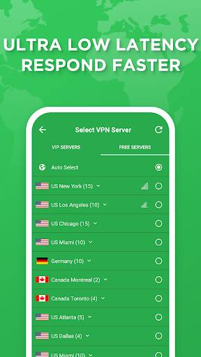 Screenshot From Our Fast VPN Pro - Fast & Secure Review