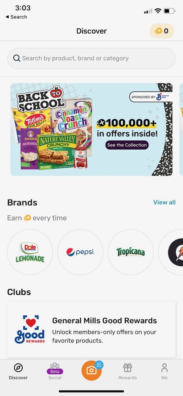 Screenshot From Our Fetch Rewards Review